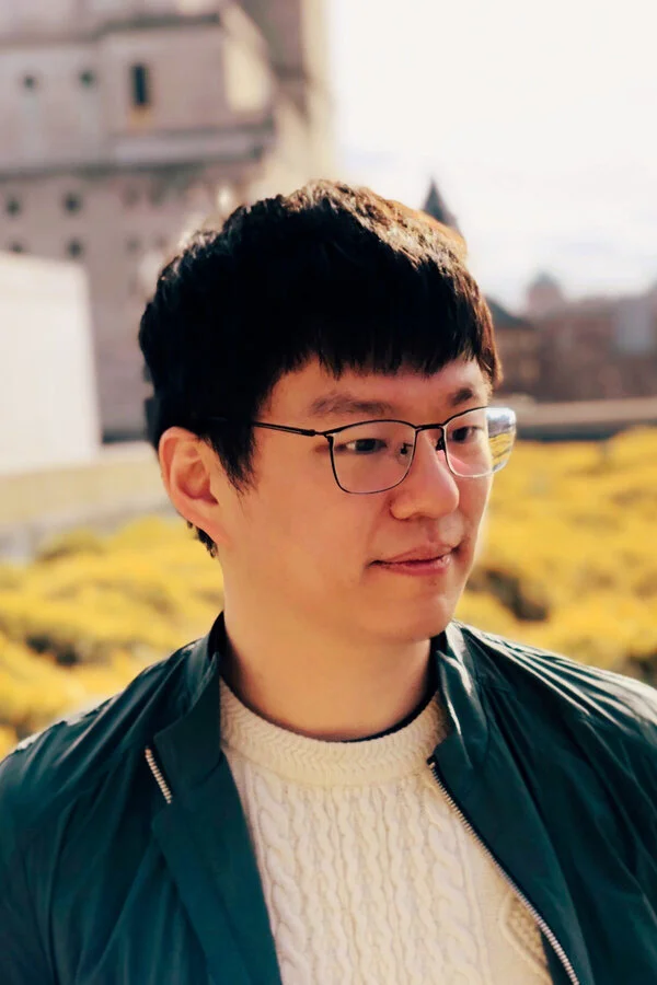 Portrait of Jae Kim outdoors